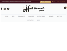 Tablet Screenshot of m-diamond.com